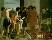 VELAZQUEZ, Diego Rodriguez de Silva y Joseph's Bloody Coat Brought to Jacob sey Germany oil painting reproduction